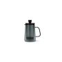 Kaffeekanne 35cl mit Glasfilter und Deckel grau Luma