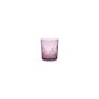 Glass 36cl acrylic pink Costa - set/4