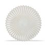 Plate 25cm nuance white Lotus