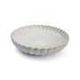 Deep plate 24xH5cm nuance white Lotus