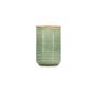 Bocal 12,5xH20cm vert Cameo