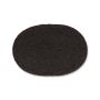 Platzset 45x30cm oval Maisblatt schwarz TableTop