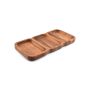Serving dish 38x19xH3cm 3 parts Chop
