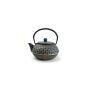 Teekanne 80cl Blatt gold/blau My Tea