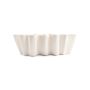 Decorative dish 43,5x19xH13,5cm beige Vico