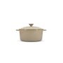 Kochtopf 26cm Güsseisen beige Ferno