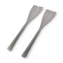 Salad cutlery set 2 pieces silver Equip