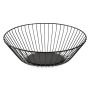 Drahtkorb 33xH14cm schwarz Loft