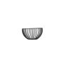 Wire basket 15xH8,5cm black Scala