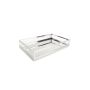 Serving tray 39,5x24,5xH7cm mirror Digna