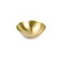 Dekorschale 12xH4,5cm gold Gala