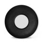 Spiegel 65xH10cm schwarz Duro