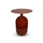 Beistelltisch 50xH40cm Metall red clay Mio