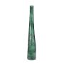 Vase 9xH55cm dark green Twig