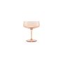 Verre à champagne 23cl coupe amber Ray - set/4