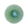 Assiette plate 21cm turquoise Eclipse