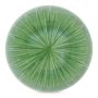 Assiette plate 28cm turquoise Eclipse
