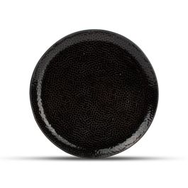 Assiette plate 20,5cm noir Mielo