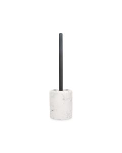 WC Bürste 9,5xH37cm mit Halter marble white Suds