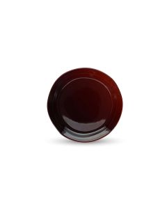 Plate 21cm dark maroon Manon