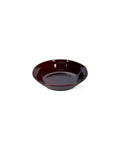 Bowl 22xH5cm dark maroon Manon
