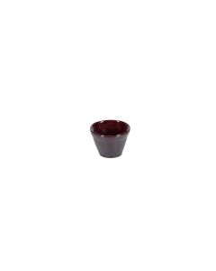Mocha cup 15cl dark maroon Manon