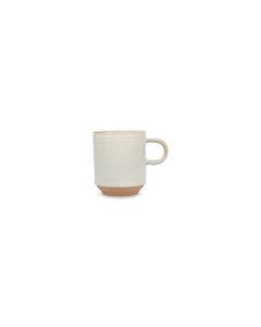Beker 30 cl met oor beige Cameo