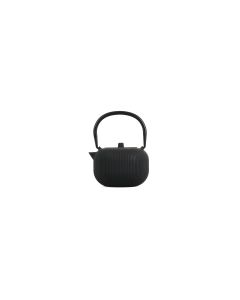 Teapot 35cl lines black Sencha