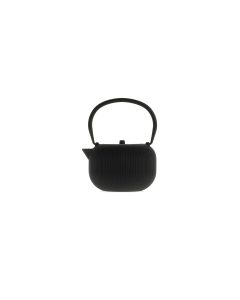 Teapot 70cl lines black Sencha