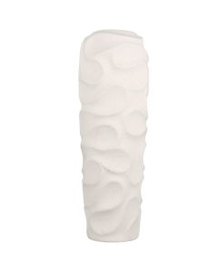Vase 18,5xH71cm vanilla silk Rivu