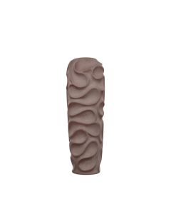 Vase 15xH44cm espresso brown Rivu