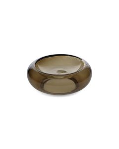 Dekorschale 26xH10cm coffee brown Vesper