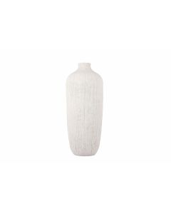 Vaas 15xH36,5cm beige Avo