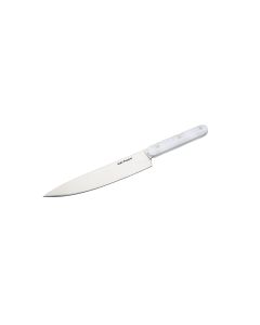 Chef's knife pearlescent look white Chop