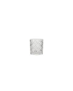 Glass 35cl damier Peacock - set/2