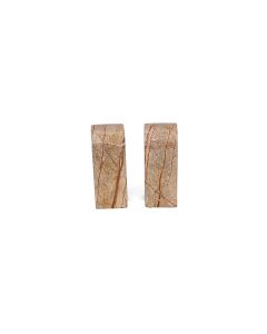 Serre-livres marbre brun Opus - set/2