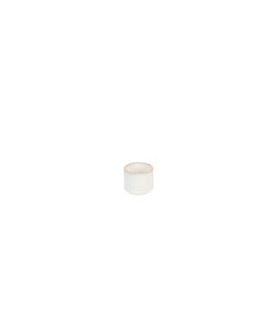 Napkin ring 5cm white Artisan - set/4