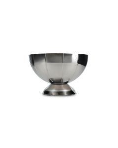 Champagne cooler tub 32xH21cm double wall silver Nox