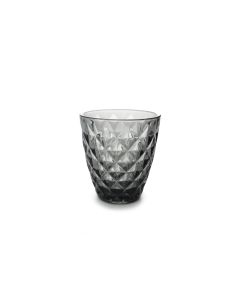Glas 27cl grijs Prisma - set/4