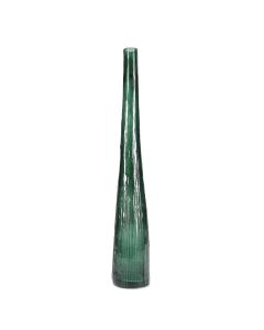Vase 9xH59cm dark green Twig