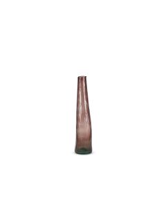 Vaas 9xH40cm bordeaux Twig