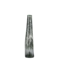Kaars 9xH40cm donkergroen Twig