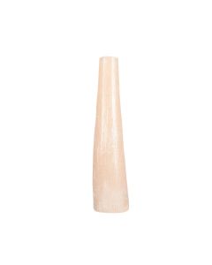 Kaars 9xH40cm beige Twig