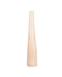 Kerze 9xH49,5cm beige Twig