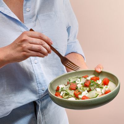 Schüssel 22xH5cm sage Blush