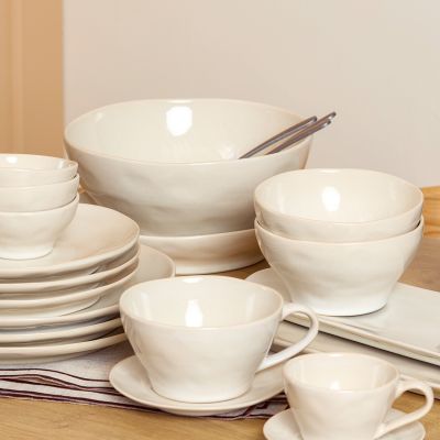 Kom 23,5xH10,5cm beige Rocca