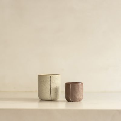 Tasse 22cl champagne beige Moa
