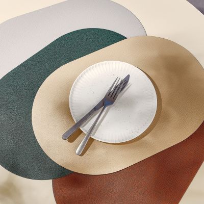 Platzset 45x30cm oval grün Tabletop