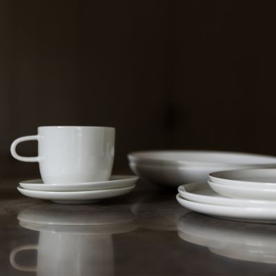 Becher 33cl white Alura