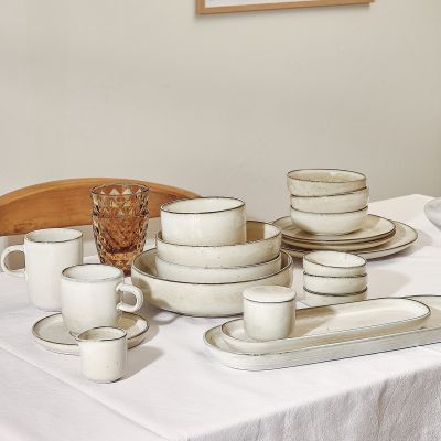 Service 16-teilig Elfenbein Meridian